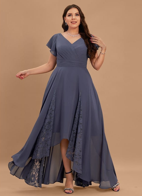 Robe Asymétrique Vaporeuse Chic - gallery 8
