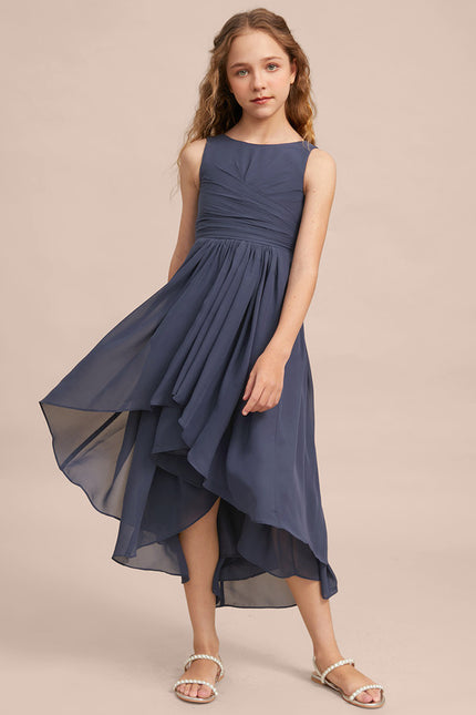 Robe Asymétrique Trapèze Fluide - gallery 5
