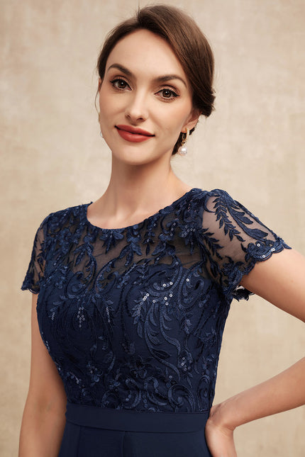 Robe Asymétrique Nuit Étoilée - gallery 2