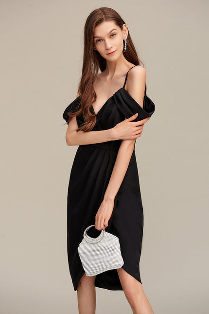 Robe Asymétrique Blanche Moderne - gallery 5