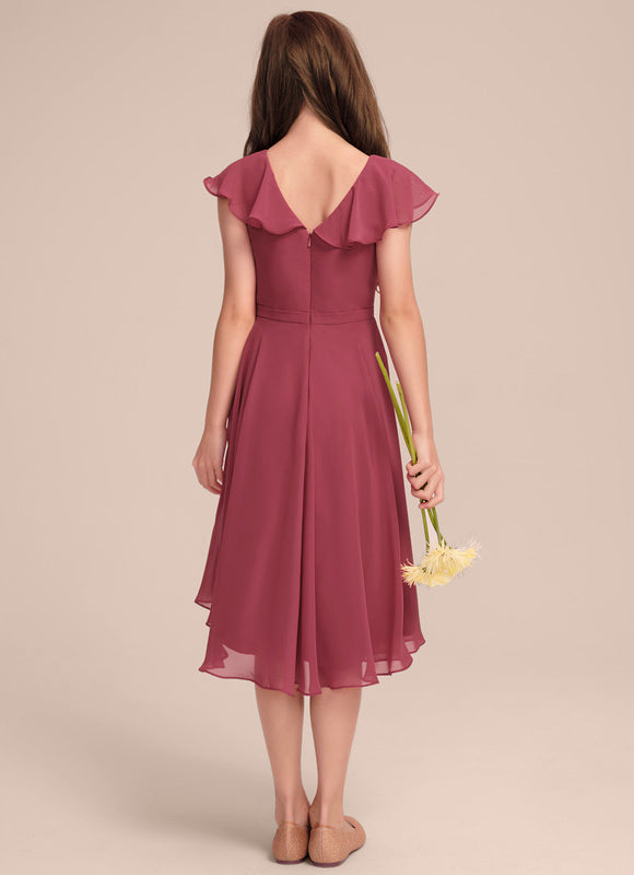 Robe Asymetrique Vert D'Eau - gallery 4