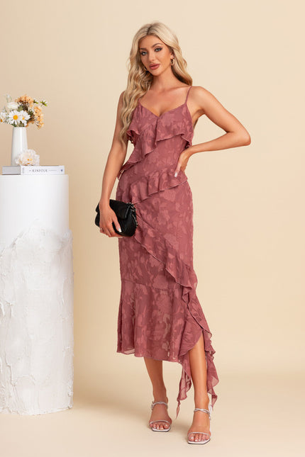 Robe Asymetrique Terracotta - gallery 2