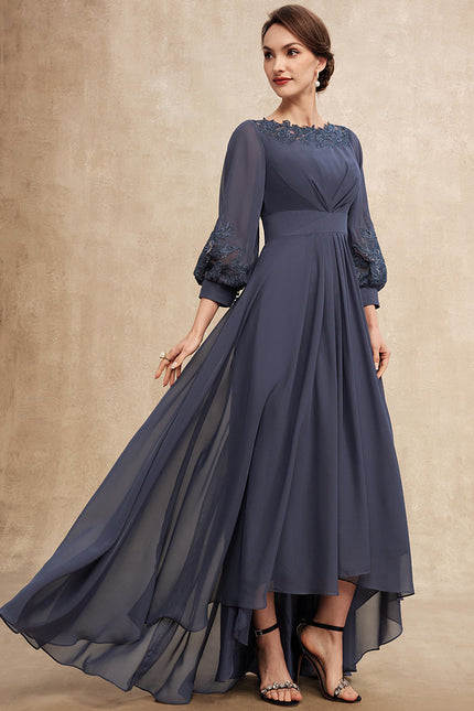 Robe Asymétrique Longue Élégante - gallery 4