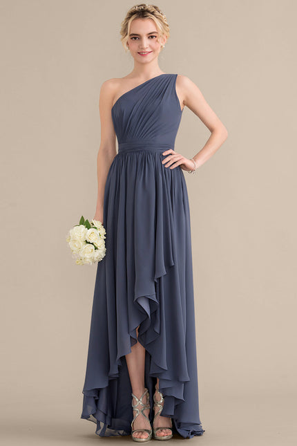 Robe Asymétrique Asymétrique Fluide - gallery 4