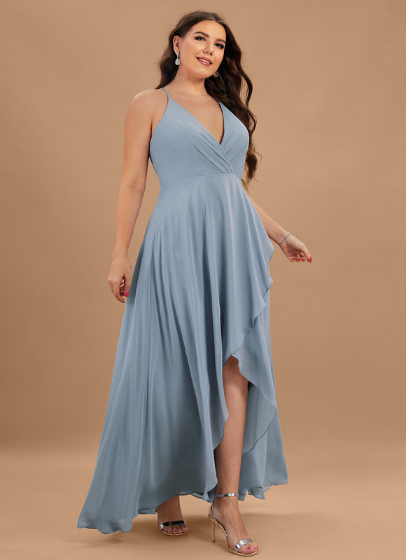 Robe Asymétrique Asymétrique Légère - gallery 8