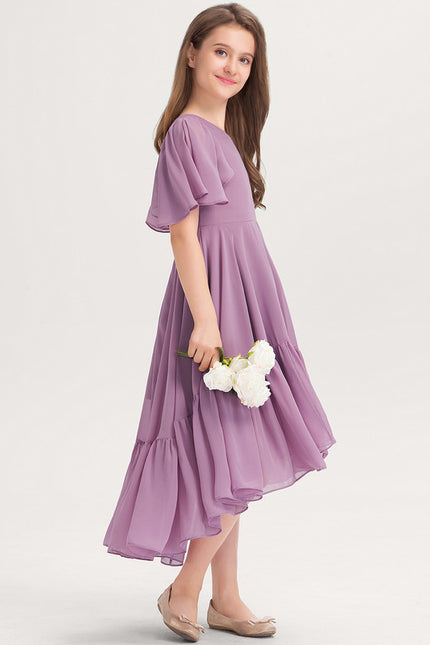 Robe Asymetrique Vert D'Eau - gallery 2
