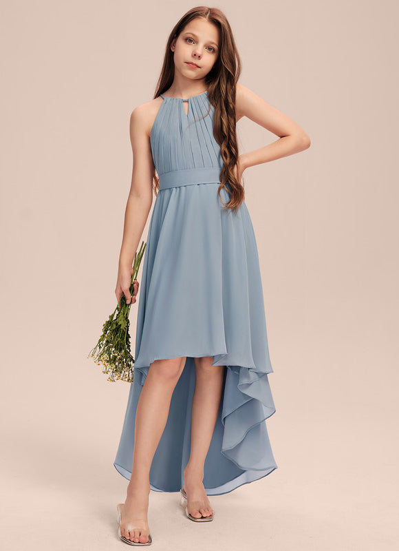 Robe Bleue Asymétrique - gallery 5