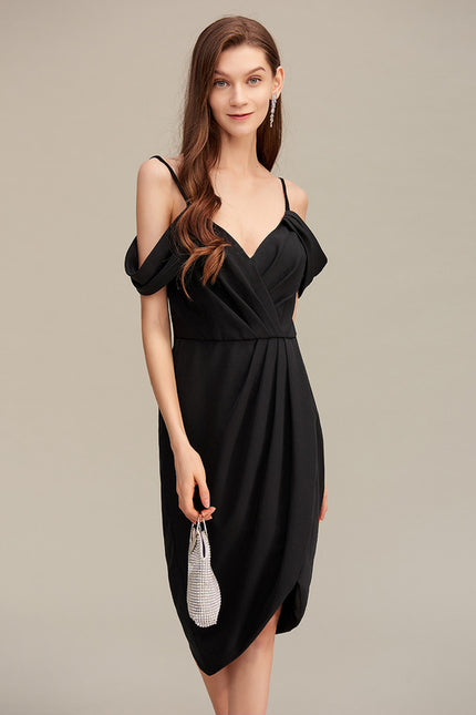 Robe Asymétrique Blanche Moderne - gallery 3