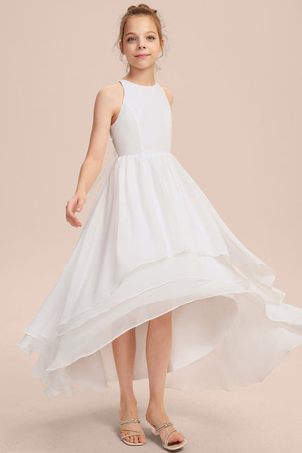 Robe Asymétrique Trapèze Fluide - gallery 2
