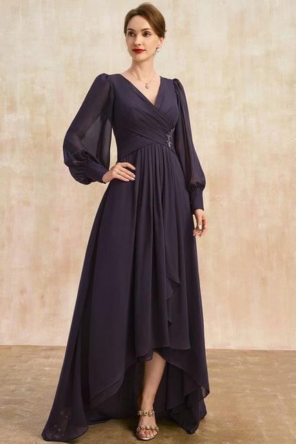Robe Asymétrique Élégante Asymétrique - gallery 2