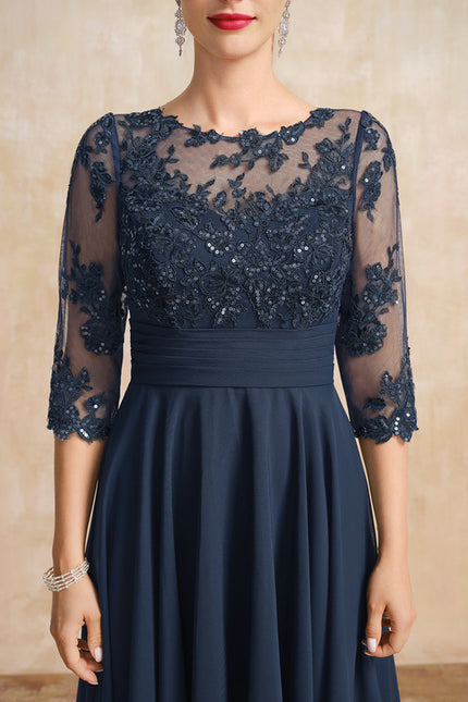 Robe Grande Taille Asymétrique - gallery 6