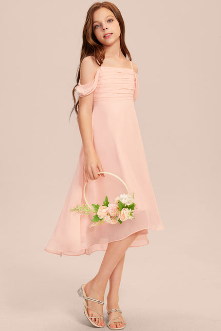 Robe Asymétrique Asymétrique Vert Pâle - gallery 3