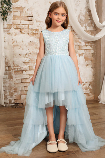 Robe En Tulle Drapée Asymétrique