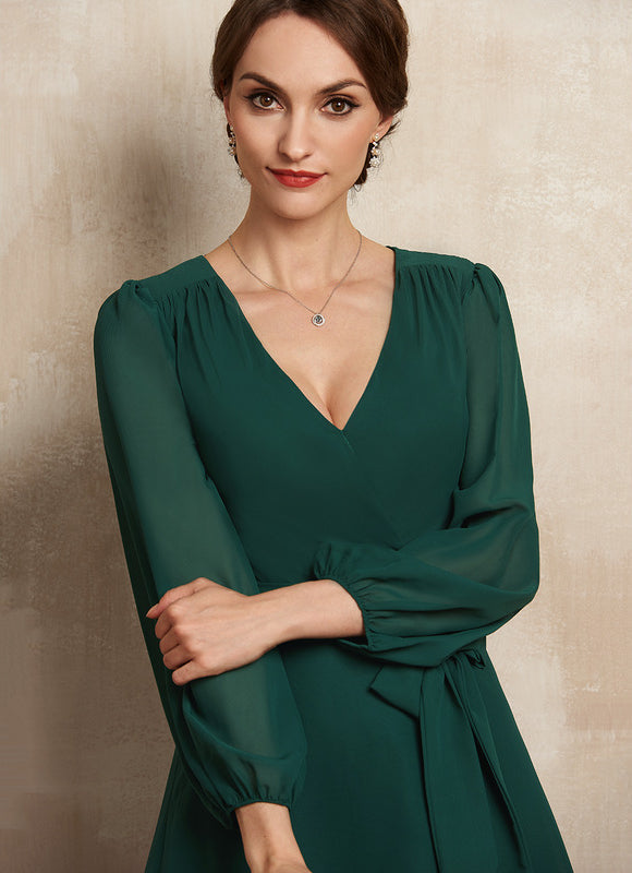 Robe Portefeuille Asymétrique - gallery 4