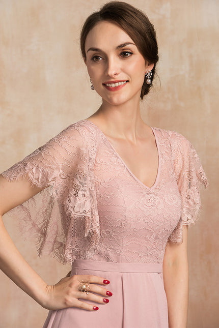 Robe Asymétrique Mousseline Fleurie - gallery 2