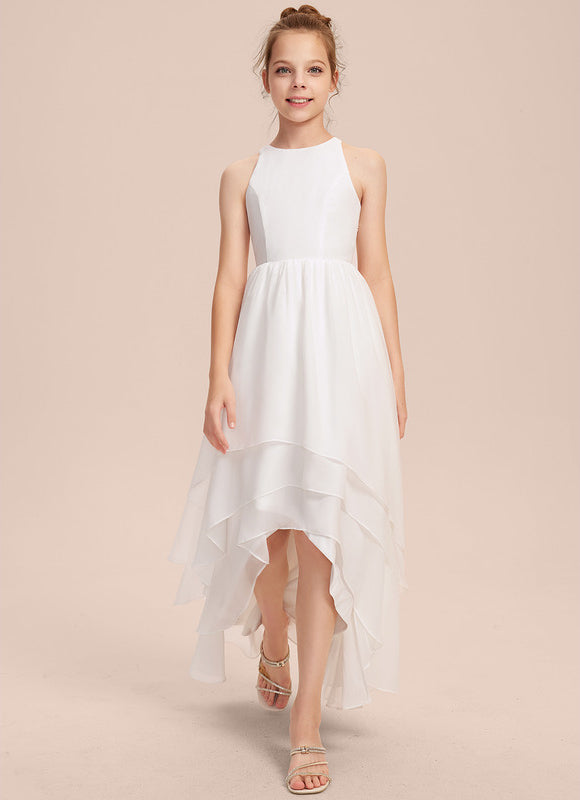 Robe Asymétrique Trapèze Fluide - gallery 6