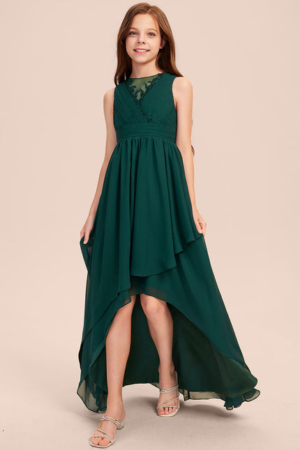 Robe Asymétrique Asymétrique Marine - gallery 5
