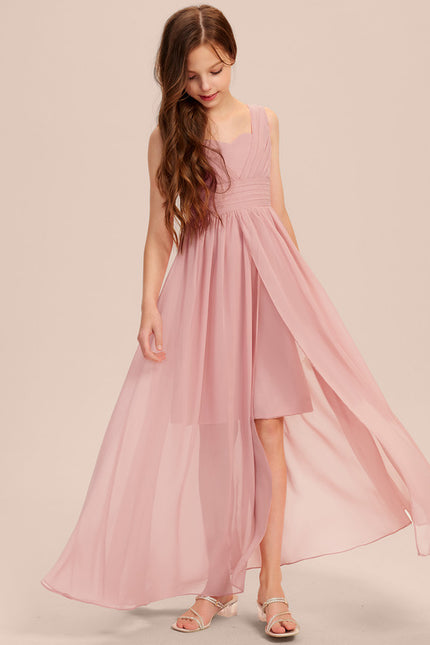 Robe Asymétrique Douceur Poudrée - gallery 6
