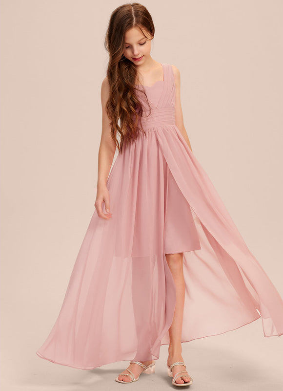 Robe Asymétrique Douceur Poudrée - gallery 6