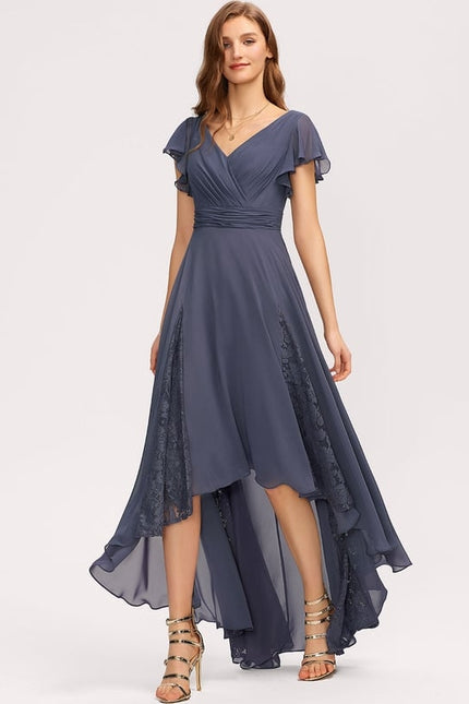 Robe Asymétrique Vaporeuse Chic - gallery 1