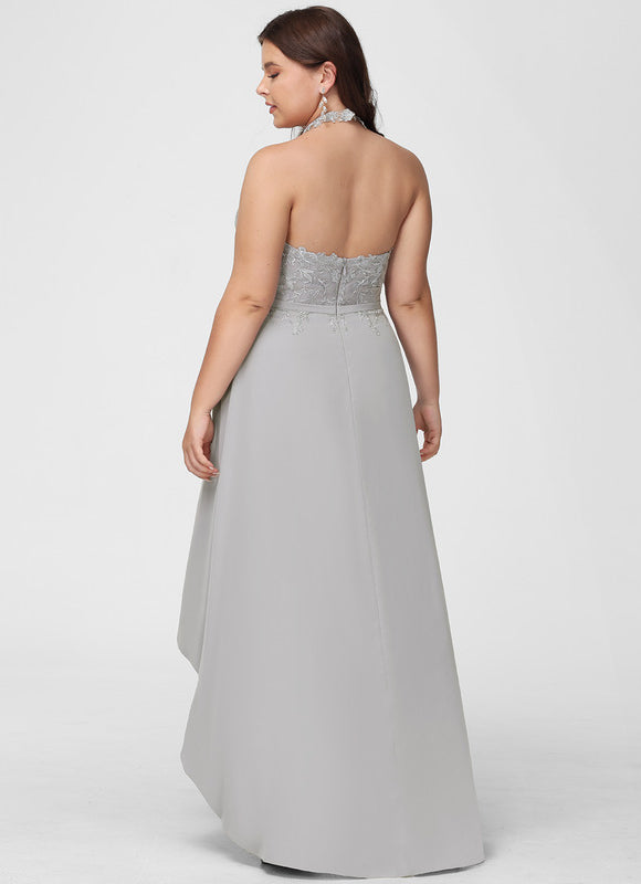Robe Asymétrique Asymétrique Brodée - gallery 7