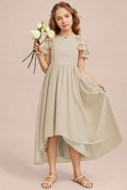 Robe Asymétrique Trapèze Fluide - gallery 1