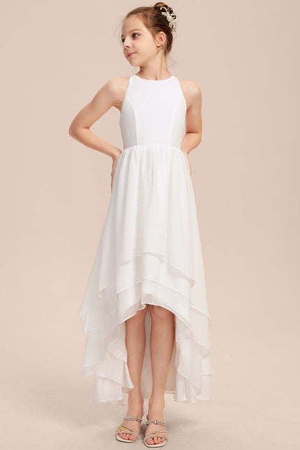 Robe Asymétrique Trapèze Fluide - gallery 1