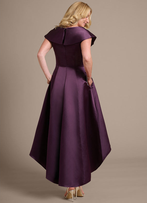 Robe Asymétrique Violette - gallery 5