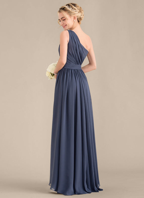 Robe Asymétrique Asymétrique Fluide - gallery 2
