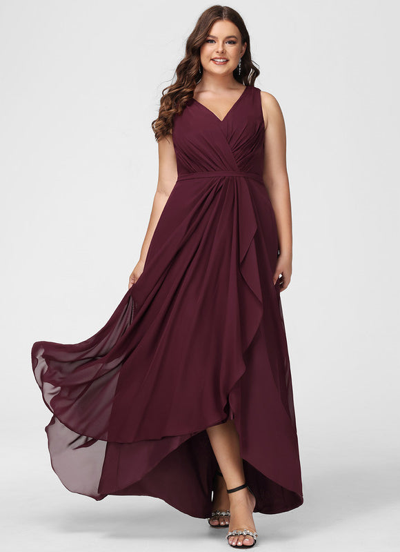 Robe Asymétrique Asymétrique Légère - gallery 5