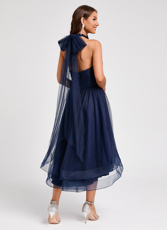 Robe Asymétrique Tulle Chic - gallery 6