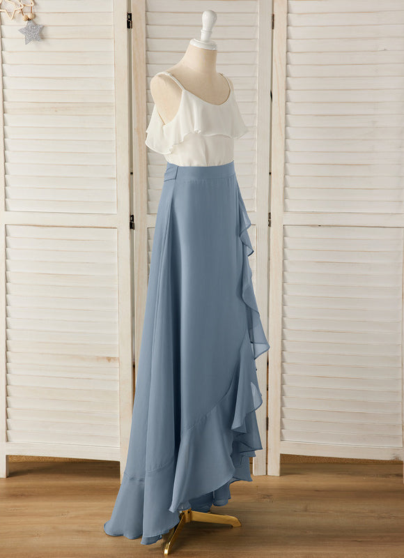 Robe Plissée Longue Asymétrique - gallery 8