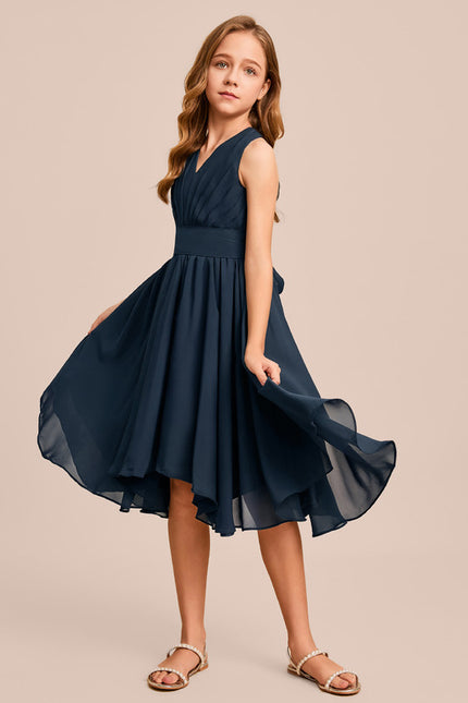 Robe Asymetrique Vert D'Eau