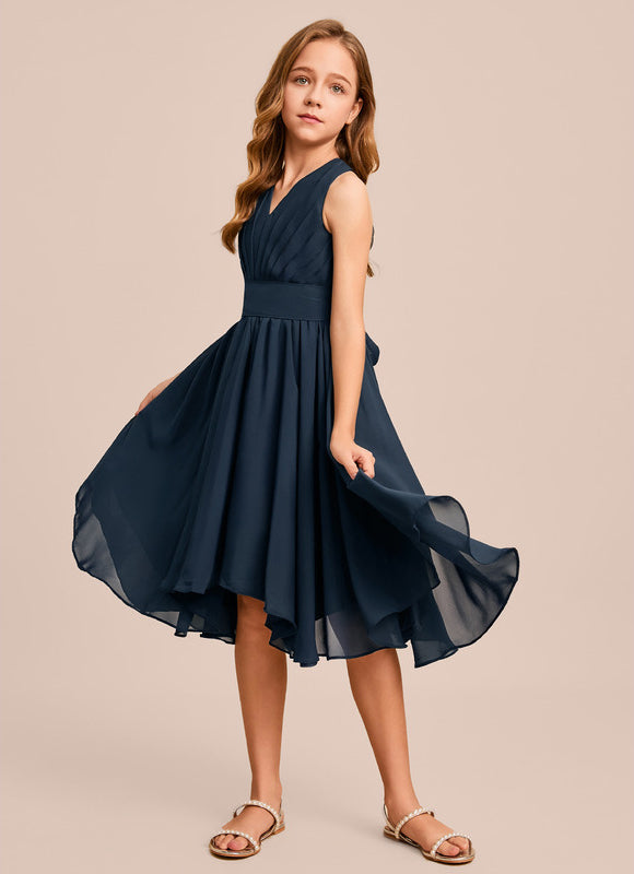 Robe Asymetrique Vert D'Eau