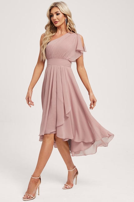 Robe Asymétrique Asymétrique Fluide - gallery 1