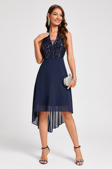 Robe Avec Jupe Asymétrique - gallery 5