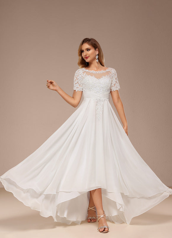 Robe Asymétrique Éclat Cristal - gallery 6