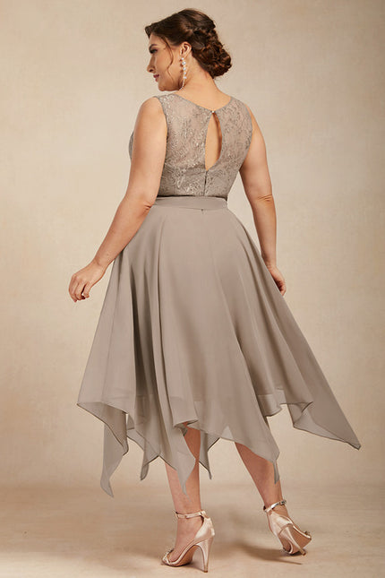 Robe Asymétrique Fluide Élégante - gallery 8