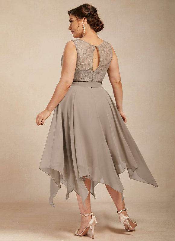 Robe Asymétrique Fluide Élégante - gallery 8