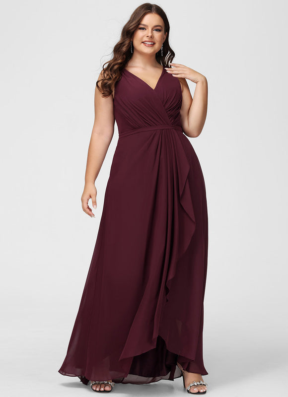 Robe Asymétrique Asymétrique Légère - gallery 8