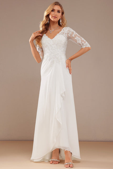 Robe Asymétrique Vaporeuse Élégante - gallery 2