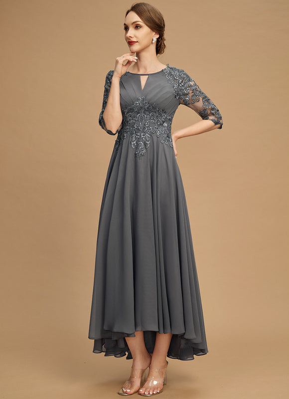 Robe Asymétrique Glamour Chic - gallery 5