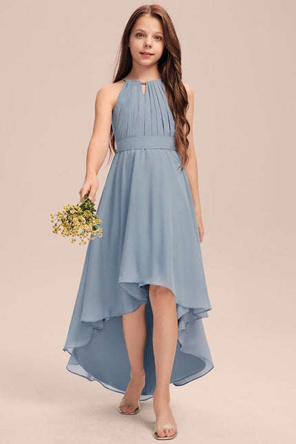 Robe Bleue Asymétrique