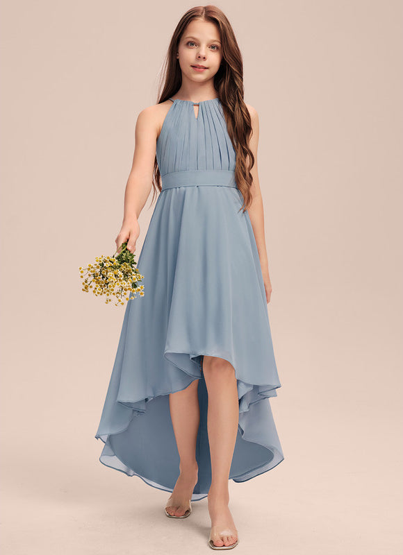 Robe Bleue Asymétrique