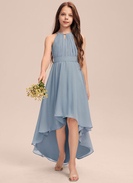 Robe Bleue Asymétrique