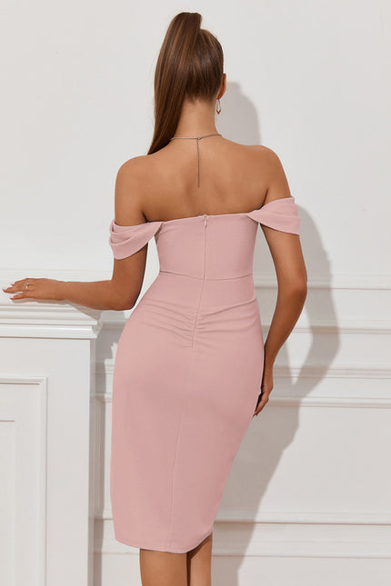 Robe Asymétrique Bleue Chic - gallery 8