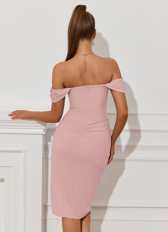 Robe Asymétrique Bleue Chic - gallery 8