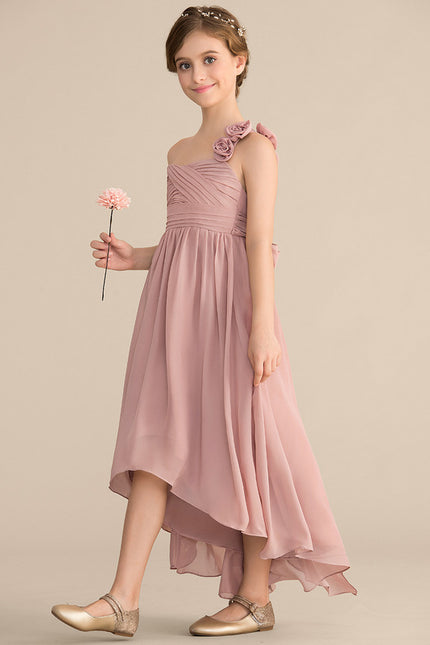 Robe Asymétrique Fleurie Douce - gallery 1