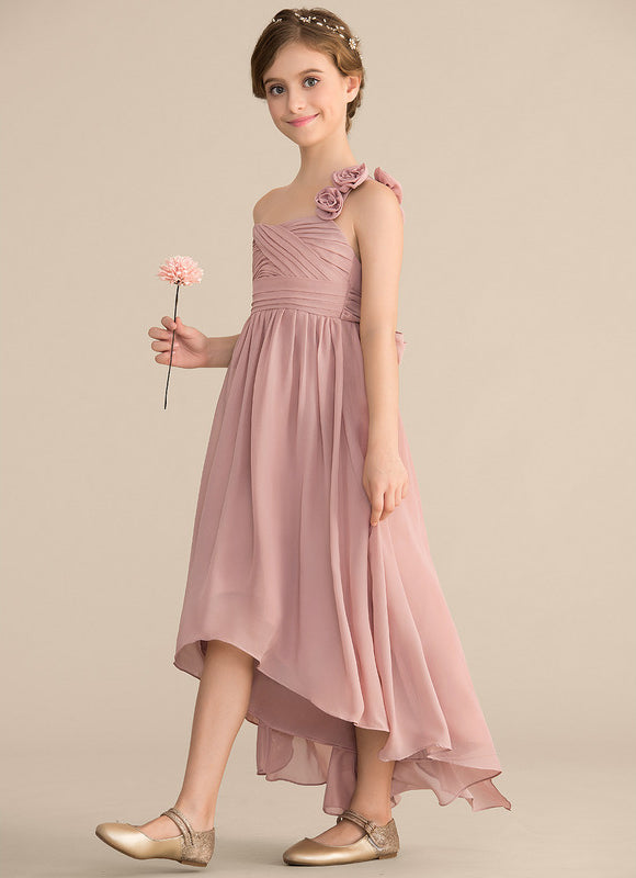Robe Asymétrique Fleurie Douce - gallery 1