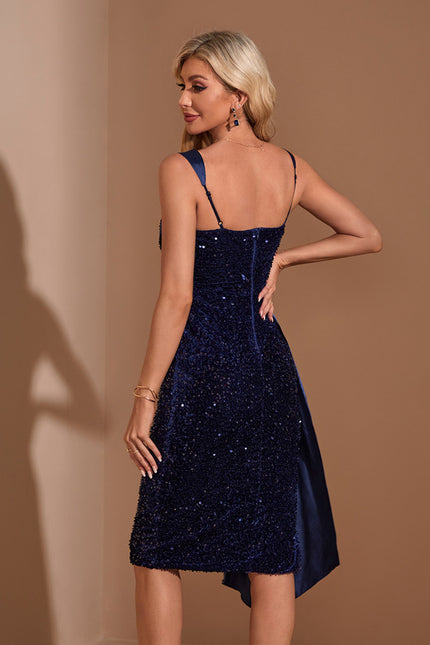 Robe Fourreau Asymétrique - gallery 1